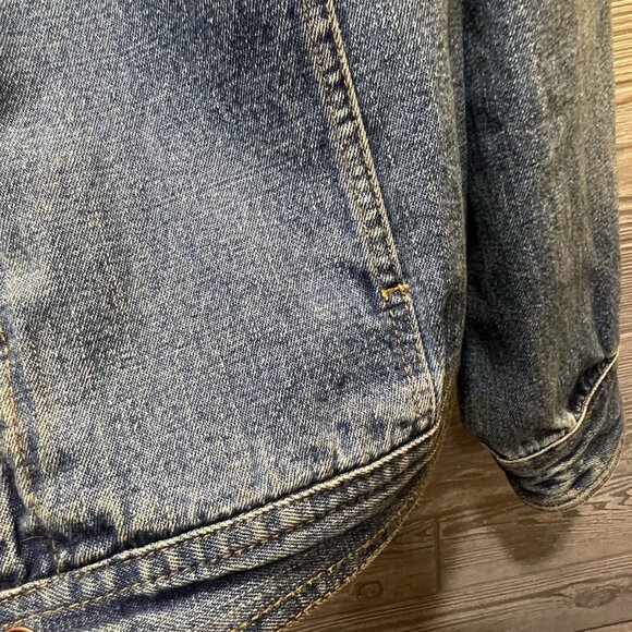 Vintage Bill Blass Denim Jean Jacket XL Women’s Retro 1990s Extra Large - Picture 5 of 6